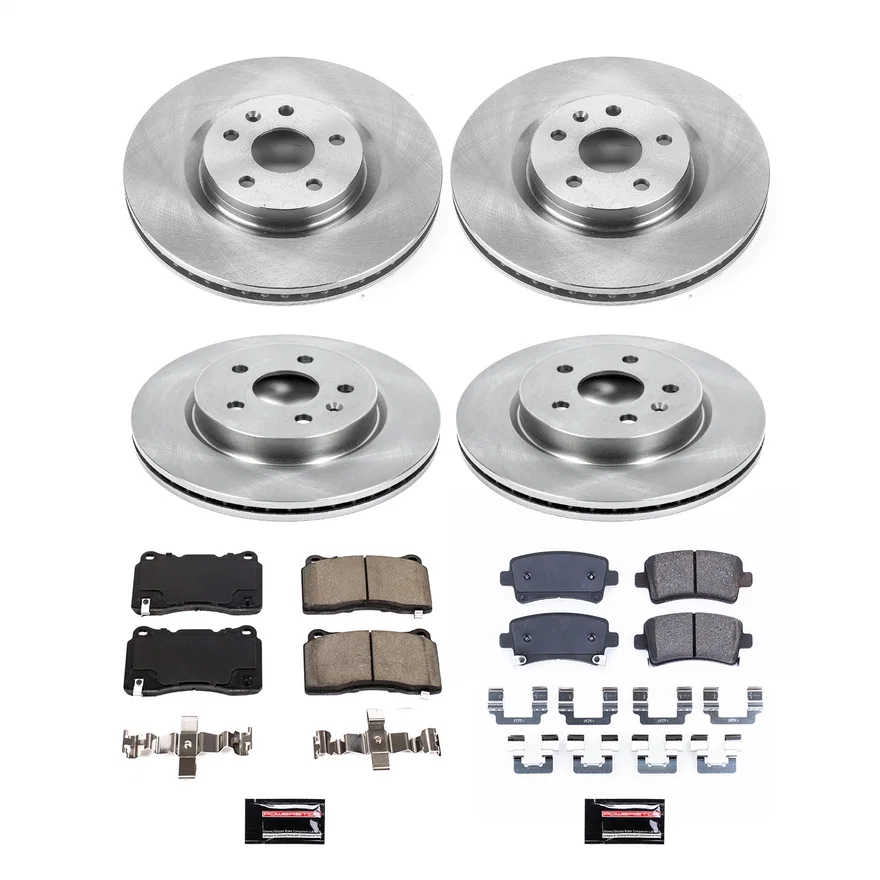 Front and Rear AUTOSPECIALTY BRAKE KIT for Cadillac XTS