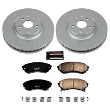 Front Z17 COATED BRAKE KIT for Cadillac CTS image 2
