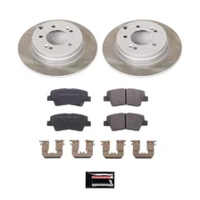 Rear SEMI-COATED ROTOR KIT image 1