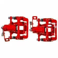Rear RED CALIPER PAIR W/BRKT for Kia Rio image 5