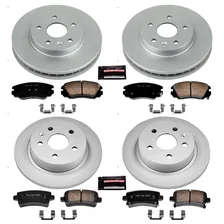 Front and Rear Z17 COATED BRAKE KIT image 2