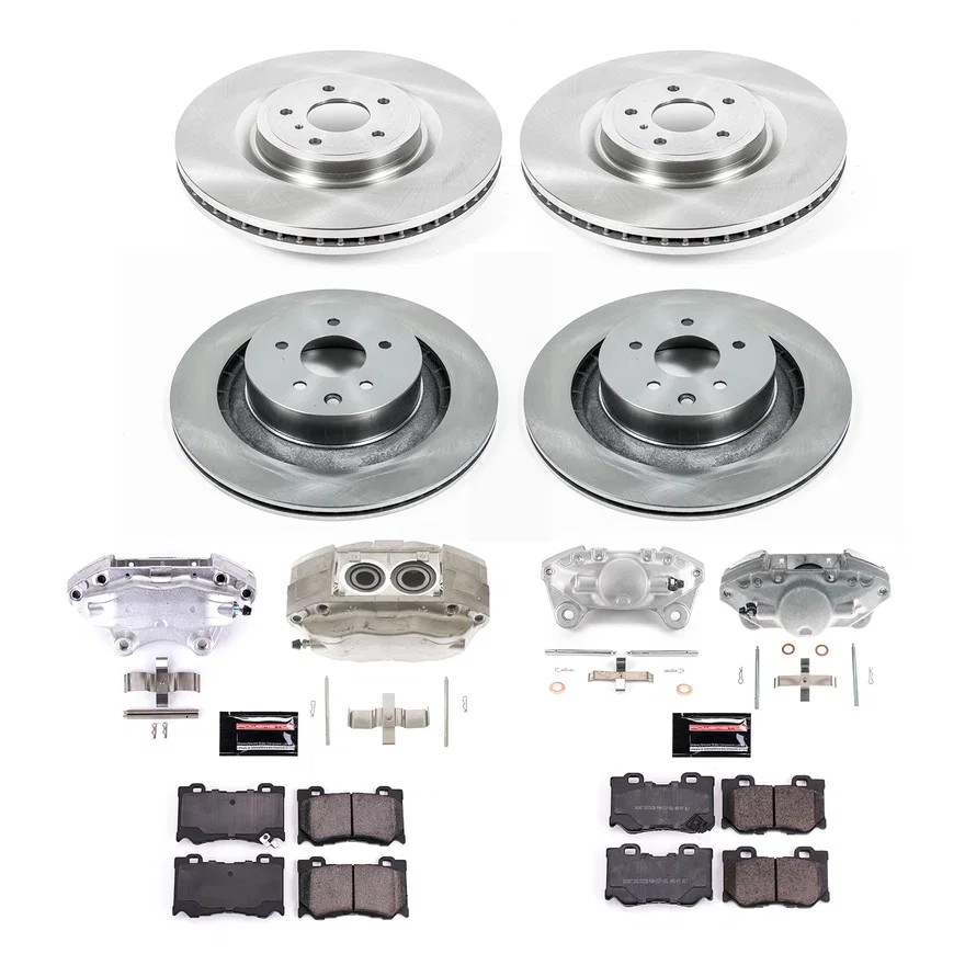 Front and Rear AUTOSPECIALTY KIT W/CALS for Nissan 350Z