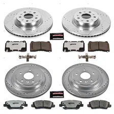 Front and Rear Z26 STREET BRAKE KIT for Cadillac CTS image 2