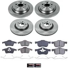 Front and Rear AUTOSPECIALTY BRAKE KIT for Volvo image 2