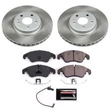 Front SEMI-COATED ROTOR KIT for Audi Q5 image 1