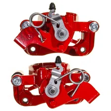 Rear RED CALIPER PAIR W/BRKT for Kia Rio image 3