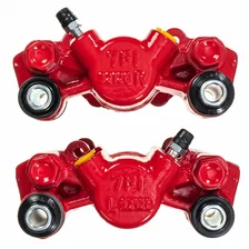 Rear RED CALIPER PAIR for Toyota RAV4 image 3