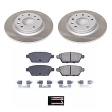 Rear SEMI-COATED ROTOR KIT image 1