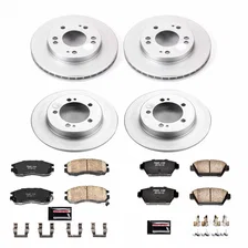 Front and Rear Z17 COATED BRAKE KIT image 2