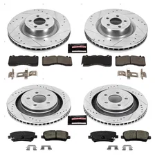 Front and Rear Z23 EVOLUTION BRAKE KIT for Ford Mustang image 2