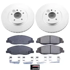 Front Z17 COATED BRAKE KIT for Cadillac STS image 2
