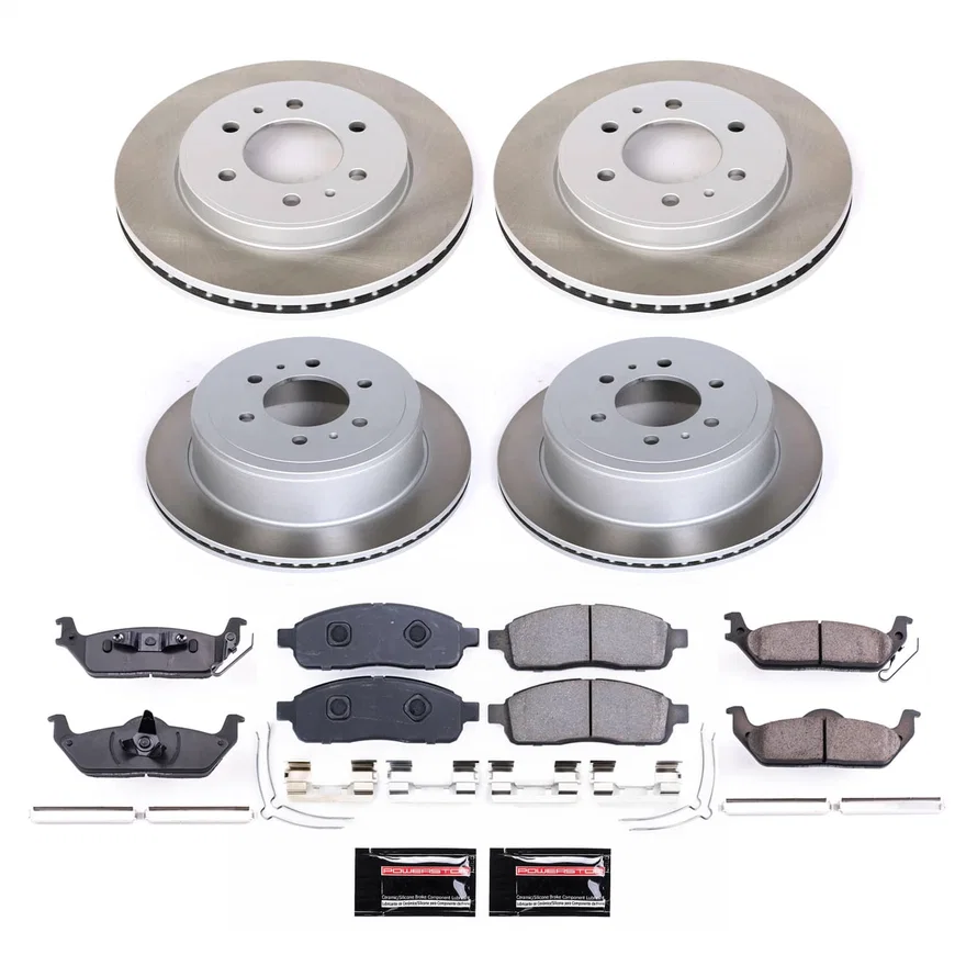 SEMI-COATED ROTOR KIT for Ford F-150