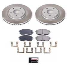Front SEMI-COATED ROTOR KIT for Nissan Sentra image 1