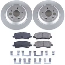Rear Z17 COATED BRAKE KIT for Ford Mustang image 2