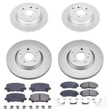 Front and Rear Z17 COATED BRAKE KIT for Honda Odyssey image 2
