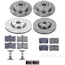 Front and Rear AUTOSPECIALTY BRAKE KIT for Lexus GS350 image 2