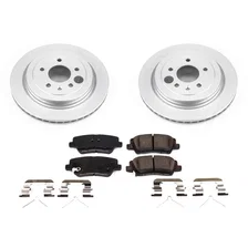 Rear Z17 COATED BRAKE KIT for Cadillac ATS image 2