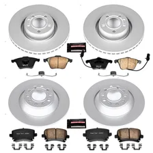 Front and Rear Z23 COATED BRAKE KIT for Audi image 2