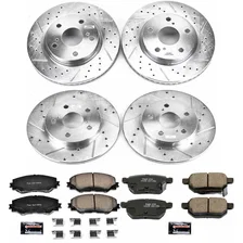 Front and Rear Z23 EVOLUTION BRAKE KIT for Scion xB image 2