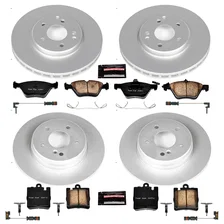 Front and Rear Z23 COATED BRAKE KIT for Mercedes-Benz E430 image 2