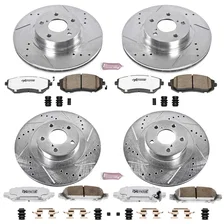 Front and Rear Z26 STREET BRAKE KIT for Subaru image 2