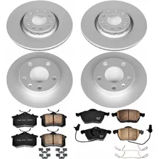 Front and Rear Z23 COATED BRAKE KIT for Audi A4 Quattro image 2