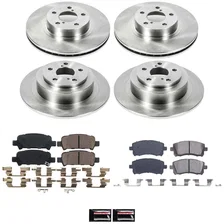 Front and Rear AUTOSPECIALTY BRAKE KIT for Subaru image 2