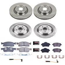 Front and Rear AUTOSPECIALTY BRAKE KIT for Mercedes-Benz image 2