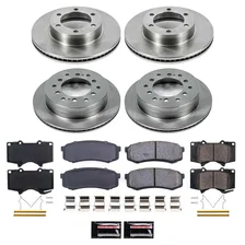 Front and Rear AUTOSPECIALTY BRAKE KIT for Toyota Sequoia image 2