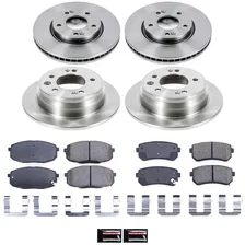Front and Rear AUTOSPECIALTY BRAKE KIT for Hyundai Elantra image 2
