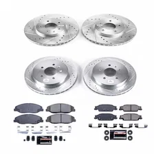 Front and Rear Z23 EVOLUTION BRAKE KIT for Cadillac STS image 2