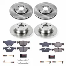 Front and Rear AUTOSPECIALTY BRAKE KIT for Mercedes-Benz E320 image 2