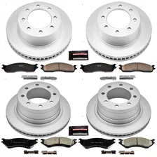 Front and Rear Z17 COATED BRAKE KIT for Dodge image 2