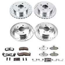 Front and Rear Z26 STREET BRAKE KIT for Ford Mustang image 2