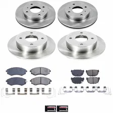 Front and Rear AUTOSPECIALTY BRAKE KIT for Nissan 240SX image 2