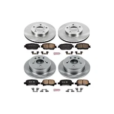 Front and Rear AUTOSPECIALTY BRAKE KIT for Toyota Camry image 2