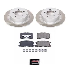 Rear SEMI-COATED ROTOR KIT image 1
