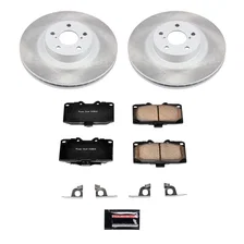 Front SEMI-COATED ROTOR KIT for Subaru Impreza image 1