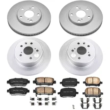 Front and Rear Z17 COATED BRAKE KIT for Toyota Avalon image 2