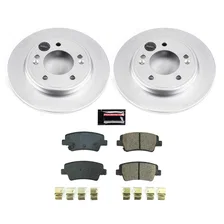 Rear Z17 COATED BRAKE KIT for Hyundai Elantra image 1