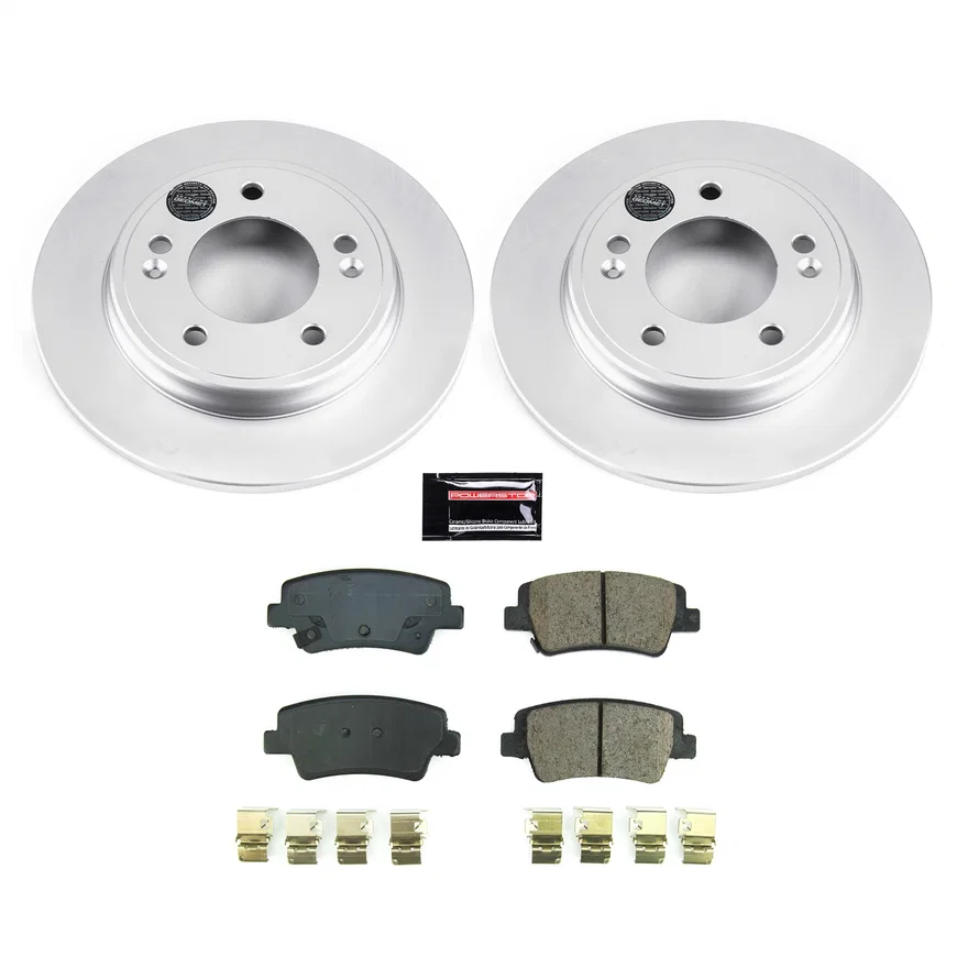 Rear Z17 COATED BRAKE KIT for Hyundai Elantra