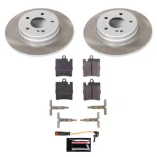 Rear SEMI-COATED ROTOR KIT for Mercedes-Benz C230 image 1