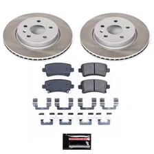 Rear SEMI-COATED ROTOR KIT image 1