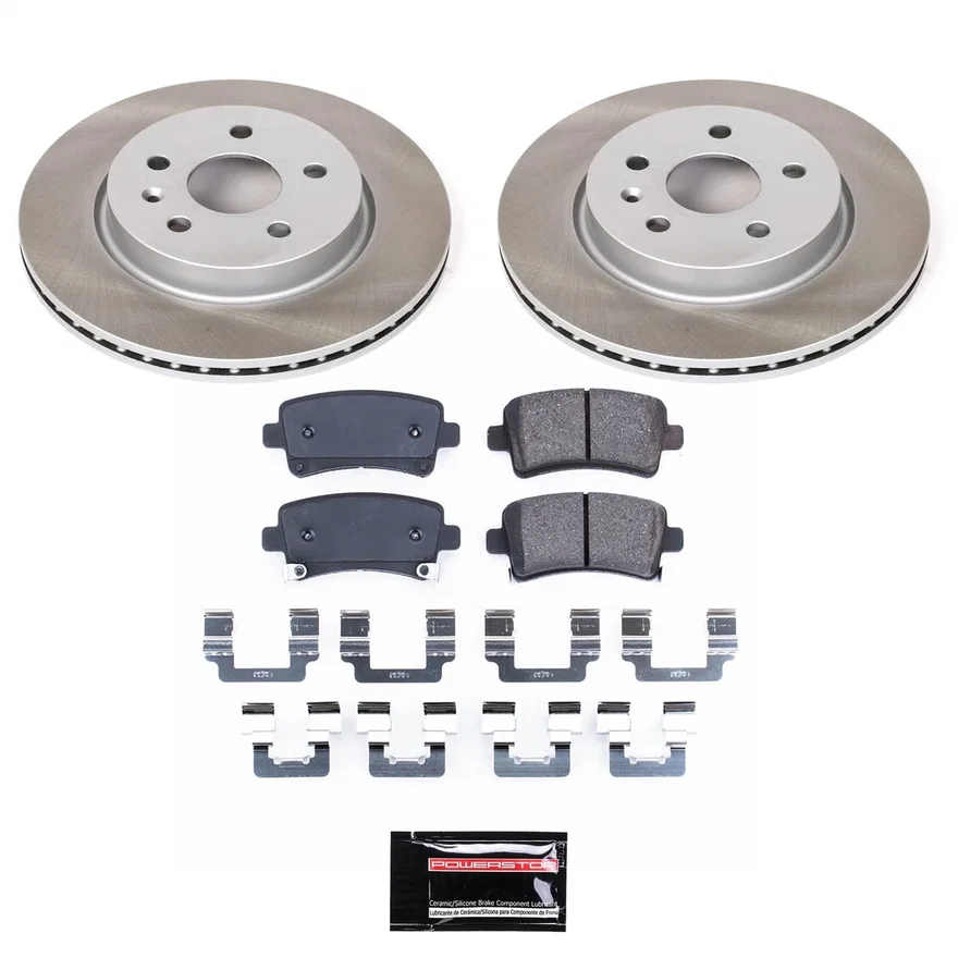 Rear SEMI-COATED ROTOR KIT