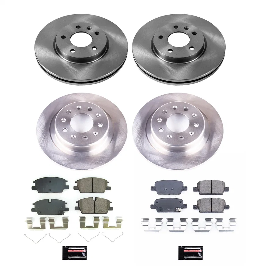 Front and Rear AUTOSPECIALTY BRAKE KIT for Chevrolet Malibu