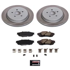 Rear SEMI-COATED ROTOR KIT for Lexus image 1