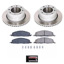 Rear SEMI-COATED ROTOR KIT for Ram 1500 image 1