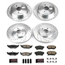 Front and Rear Z23 EVOLUTION BRAKE KIT for Chrysler PT Cruiser image 2