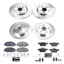 Front and Rear Z23 EVOLUTION BRAKE KIT for Honda Accord image 2