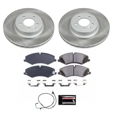 Front SEMI-COATED ROTOR KIT for Land Rover LR4 image 1